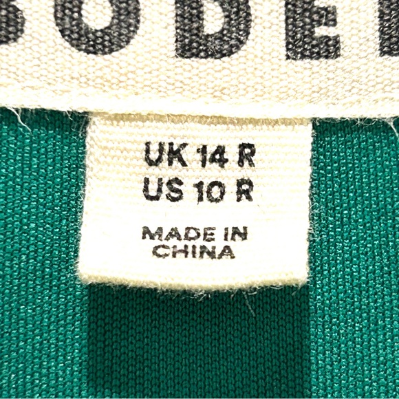 Boden Green (“Bear Grass”) Nicolette Ponte Short Dress - Size 10, Career Wear - Picture 5 of 11